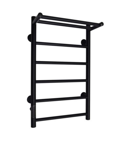 GROIS Laura GR-151 400×700 П5/2 с полкой black mat левый