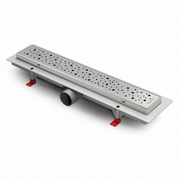 Drops 750 mm глянец Alpen Водоотводящий желоб с рамкой из нержавейки