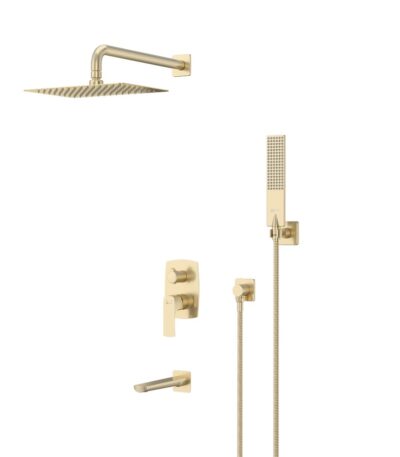 Lemark Ursus LM7222BG Смеситель для ванны и душа встраиваемый