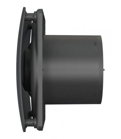 Вентилятор D100 RIO 4C с обратным клапаном Matt black DICITI