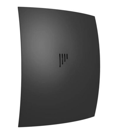 Вентилятор D100 BREEZE 4C с обратным клапаном Matt black DICITI