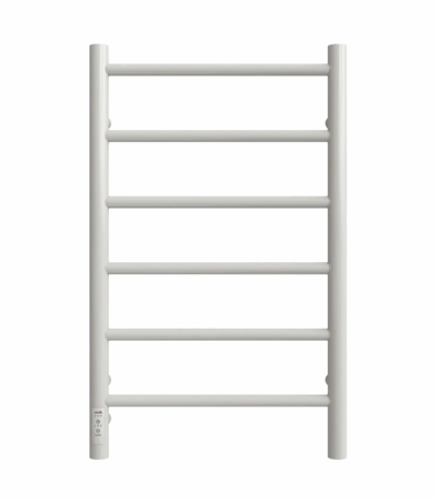 GROIS Полотенцесушитель электр. Laura GR-131 400*700 П6 white R