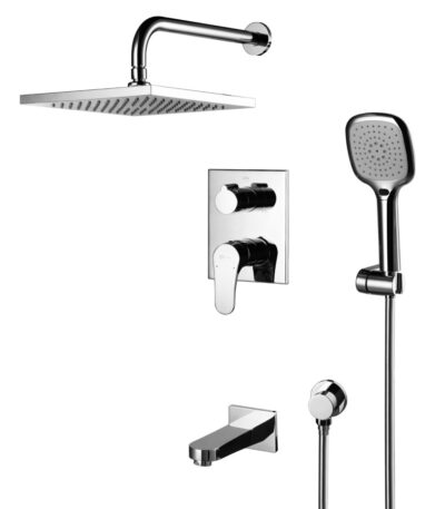 Lemark LM4322C Смеситель Lemark Shift  для ванны и душа, встраиваемый