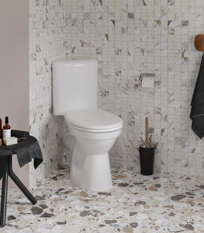 VITRA 9754B003-7201 Угловой унитаз Arkitekt с сиденьем микролифт