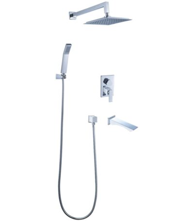 Lemark LM5822CW Смеситель для ванны и душа встраиваемый 35к "Контест"