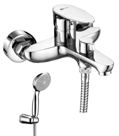 Lemark LM0214C Смеситель для ванны "Неро" монолитный излив