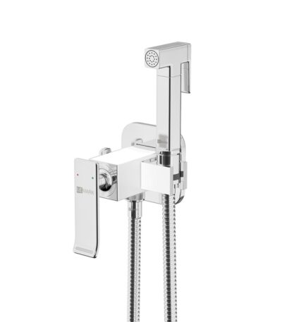 Смеситель Lemark Contest LM5820CW с гигиеническим душем, встраиваемый