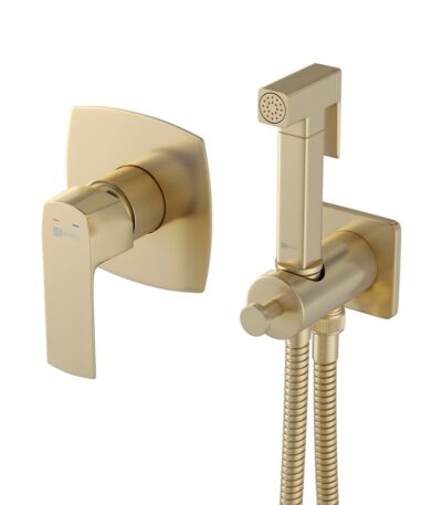 Lemark Ursus LM7219BG Смеситель с гигиеническим душем встраиваемый