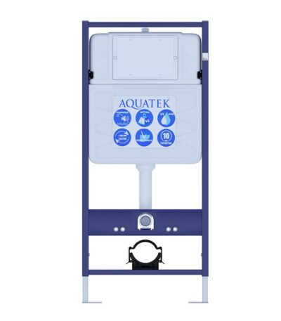INS-0000012 Aquatek Standart 50 Монтаж рама для подв унитаза1130*500*100+звукоизоляционная прокладка