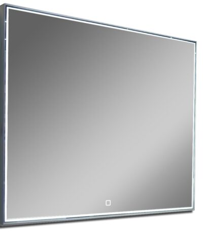 Зеркало "Sting Black Led" 1200х800 с подсветкой, с подогревом
