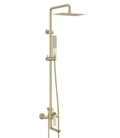Lemark LM7262BG Смеситель Ursus для ванны и душа, золото матовое